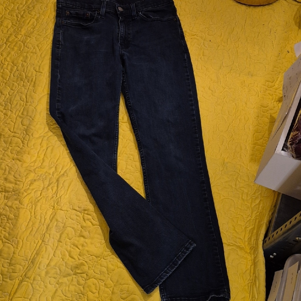 Levis 514 Black Label Jeans. sz.29"×30" 9" Rise. (#2010C)